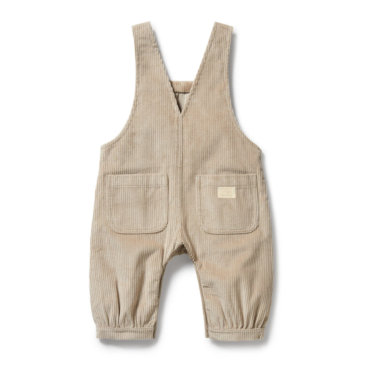 WILSON &amp; FRENCHY Organic Cord Overall - Sand BABY CLOTHING - Zabecca Living