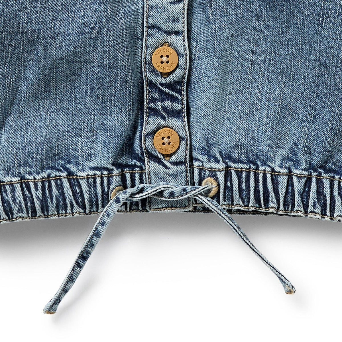 WILSON & FRENCHY Organic Denim Jacket Toddler Clothing - Zabecca Living