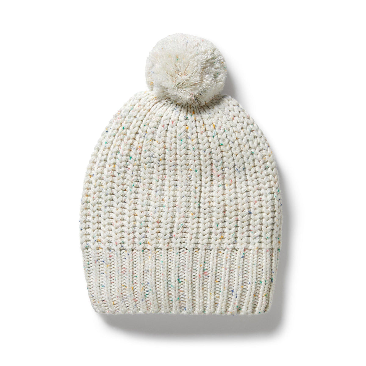 WILSON &amp; FRENCHY Organic Knitted Hat - Hundreds and Thousands KIDS HAT - Zabecca Living