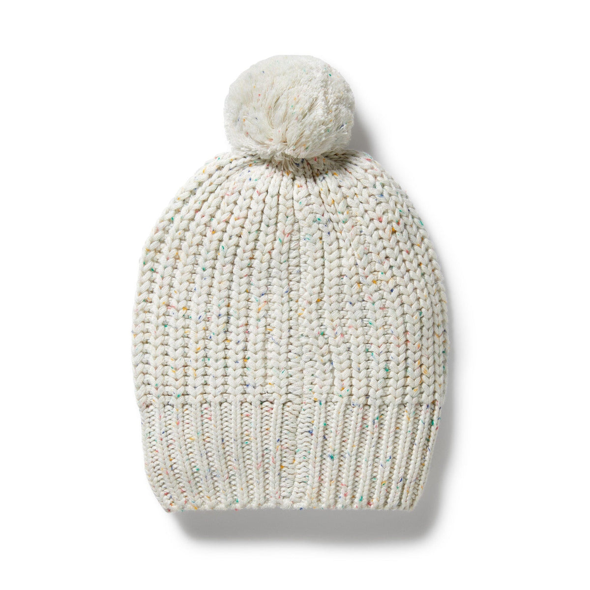 WILSON &amp; FRENCHY Organic Knitted Hat - Hundreds and Thousands KIDS HAT - Zabecca Living