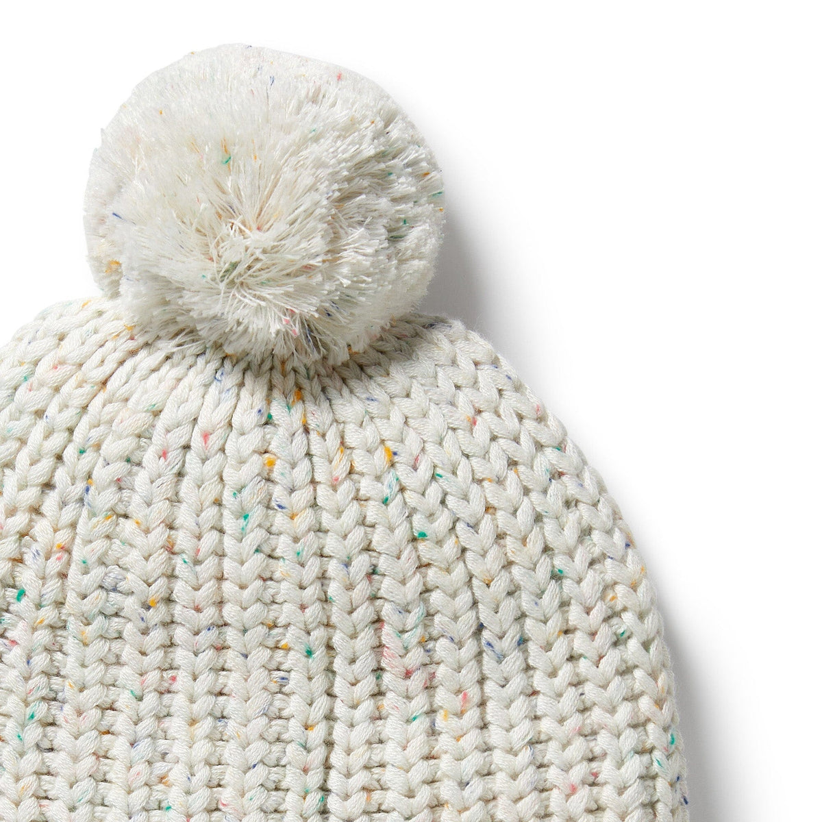WILSON &amp; FRENCHY Organic Knitted Hat - Hundreds and Thousands KIDS HAT - Zabecca Living