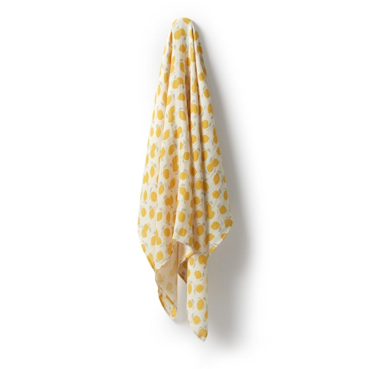 WILSON & FRENCHY Organic Muslin - Lemon Drop BABY BLANKET - Zabecca Living