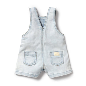 WILSON & FRENCHY Organic Overall - Denim BABY CLOTHING - Zabecca Living