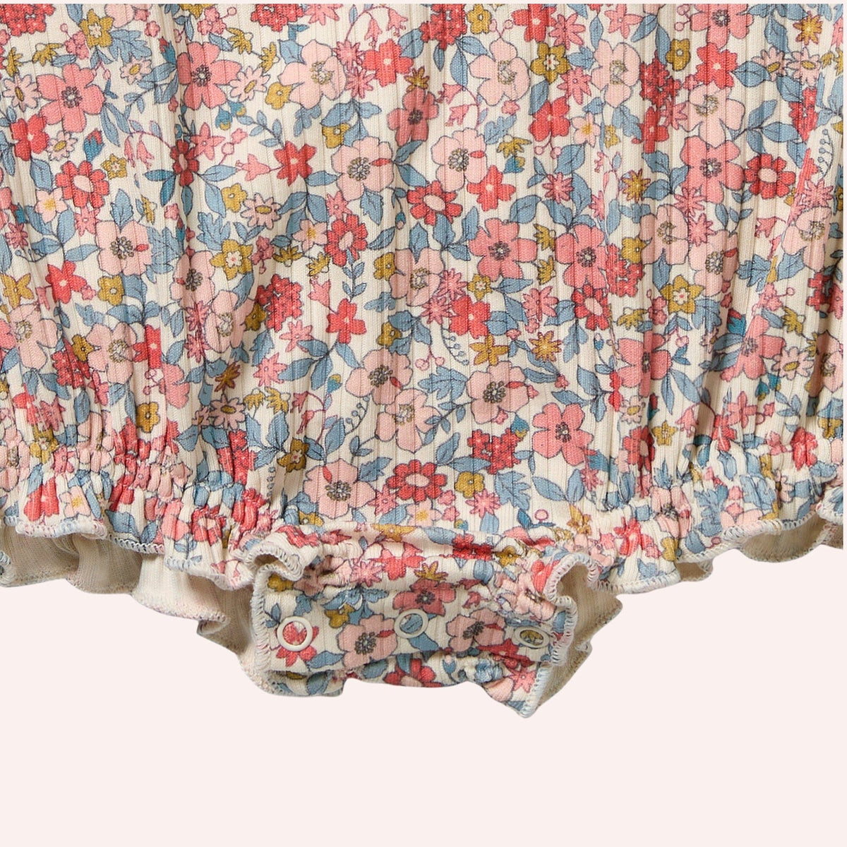 WILSON &amp; FRENCHY Organic Playsuit - Summer Bloom Toddler Clothing - Zabecca Living