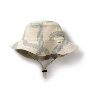 WILSON & FRENCHY Organic Sun Hat - Follow Me Baby Hat - Zabecca Living