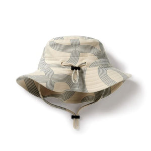 WILSON & FRENCHY Organic Sun Hat - Follow Me Baby Hat - Zabecca Living