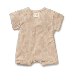 WILSON & FRENCHY Organic Terry Growsuit - Pattern Play BABY CLOTHING - Zabecca Living