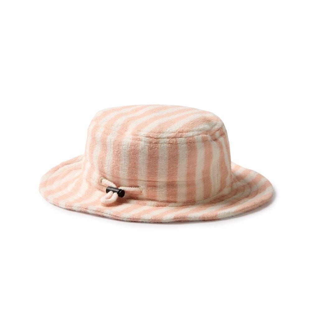 WILSON &amp; FRENCHY Organic Terry Sun Hat - Strawberry Wave Toddler Clothing - Zabecca Living