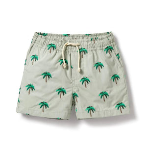 WILSON & FRENCHY Swim Board Short - Forest Palm Toddler Clothing - Zabecca Living