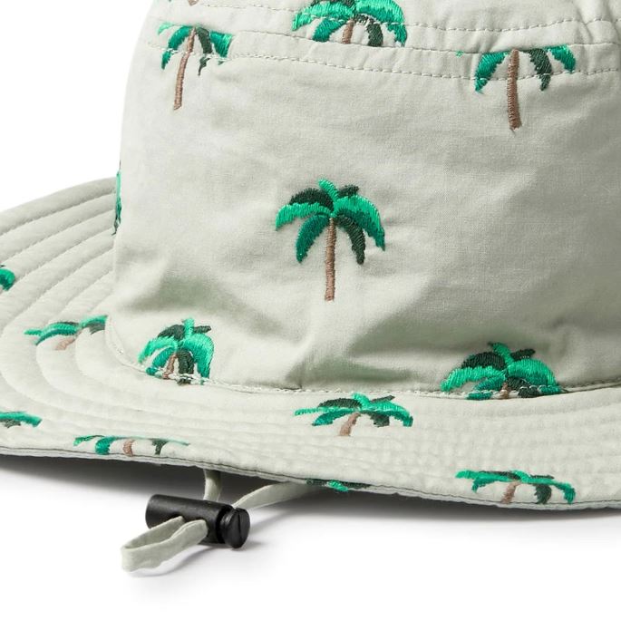 WILSON &amp; FRENCHY Swim Sun Hat - Forest Palm Baby Hat - Zabecca Living