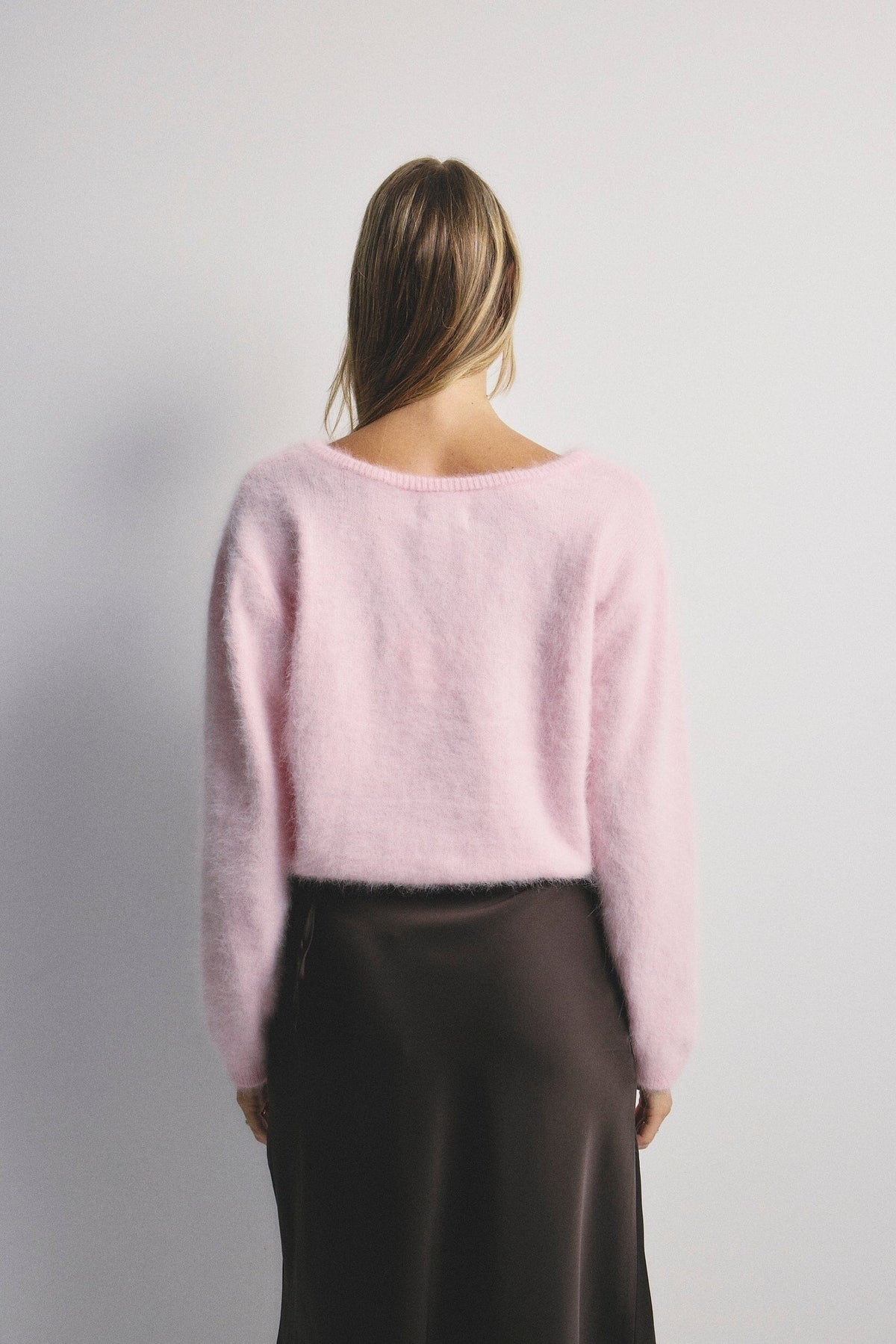 WORLD OF NOMADS Stella Boat Neck Knit - Rosewater Jumpers + Knitwear - Zabecca Living