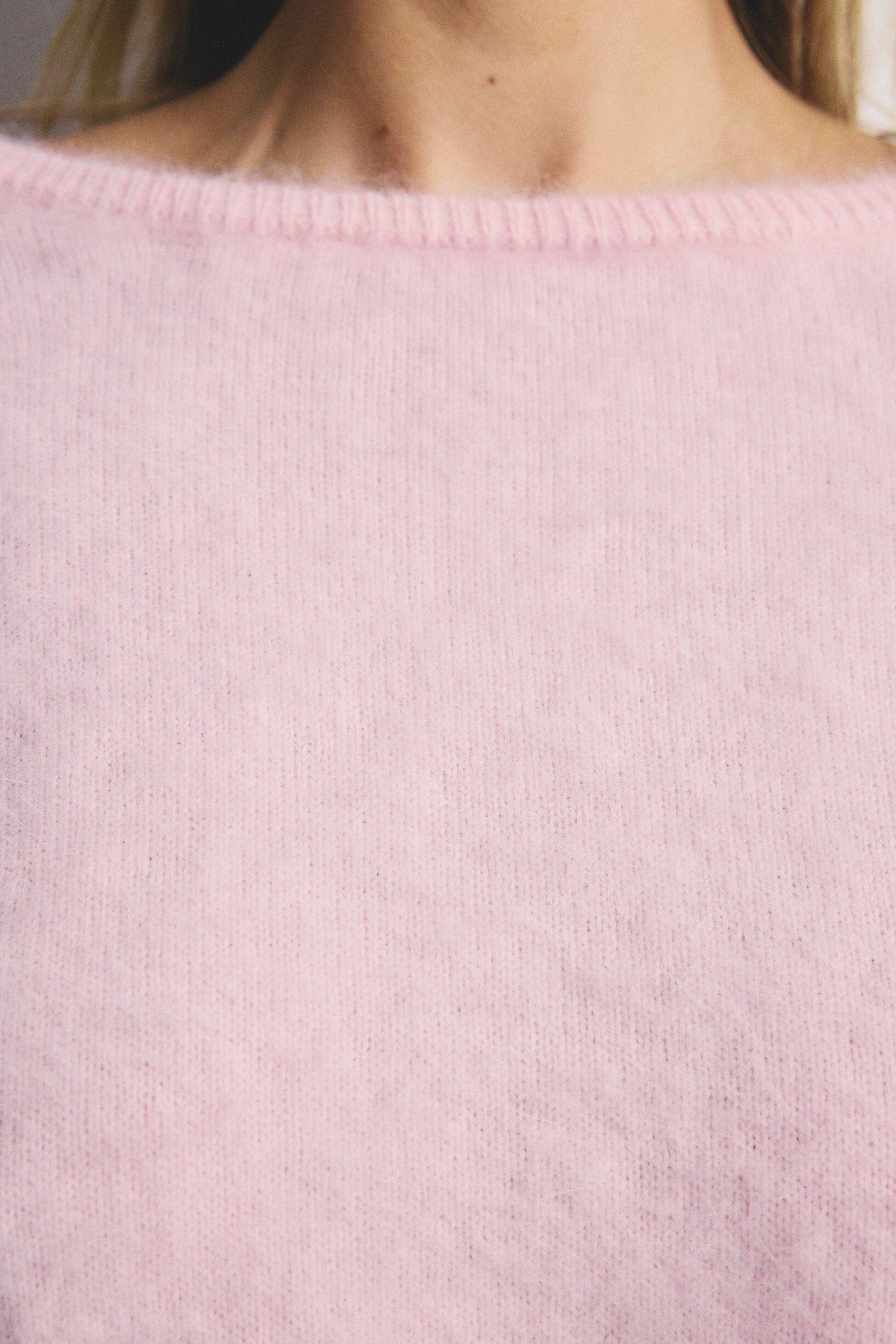 WORLD OF NOMADS Stella Boat Neck Knit - Rosewater Jumpers + Knitwear - Zabecca Living