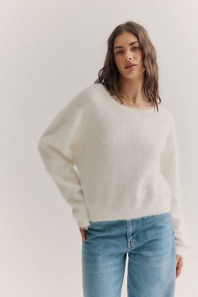 WORLD OF NOMADS Stella Boat Neck Knit - Snow Jumpers + Knitwear - Zabecca Living
