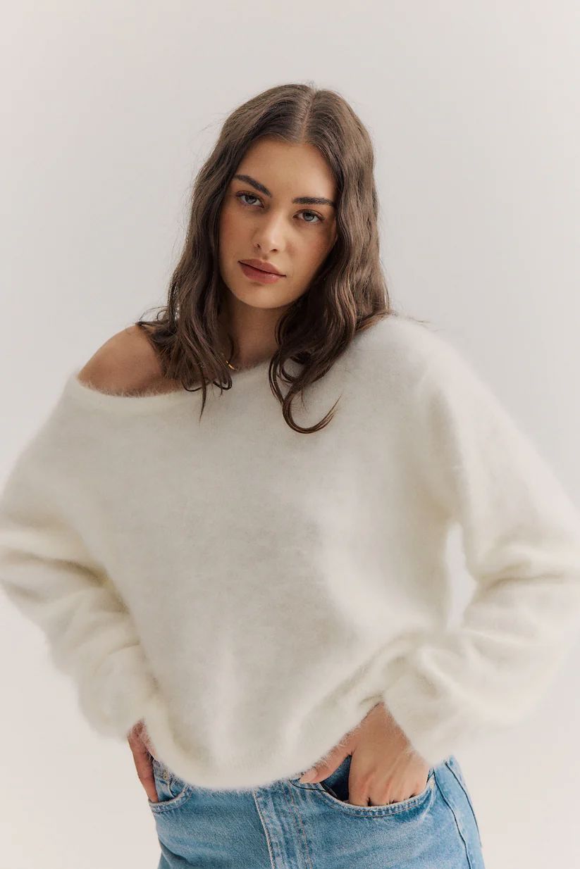 WORLD OF NOMADS Stella Boat Neck Knit - Snow Jumpers + Knitwear - Zabecca Living