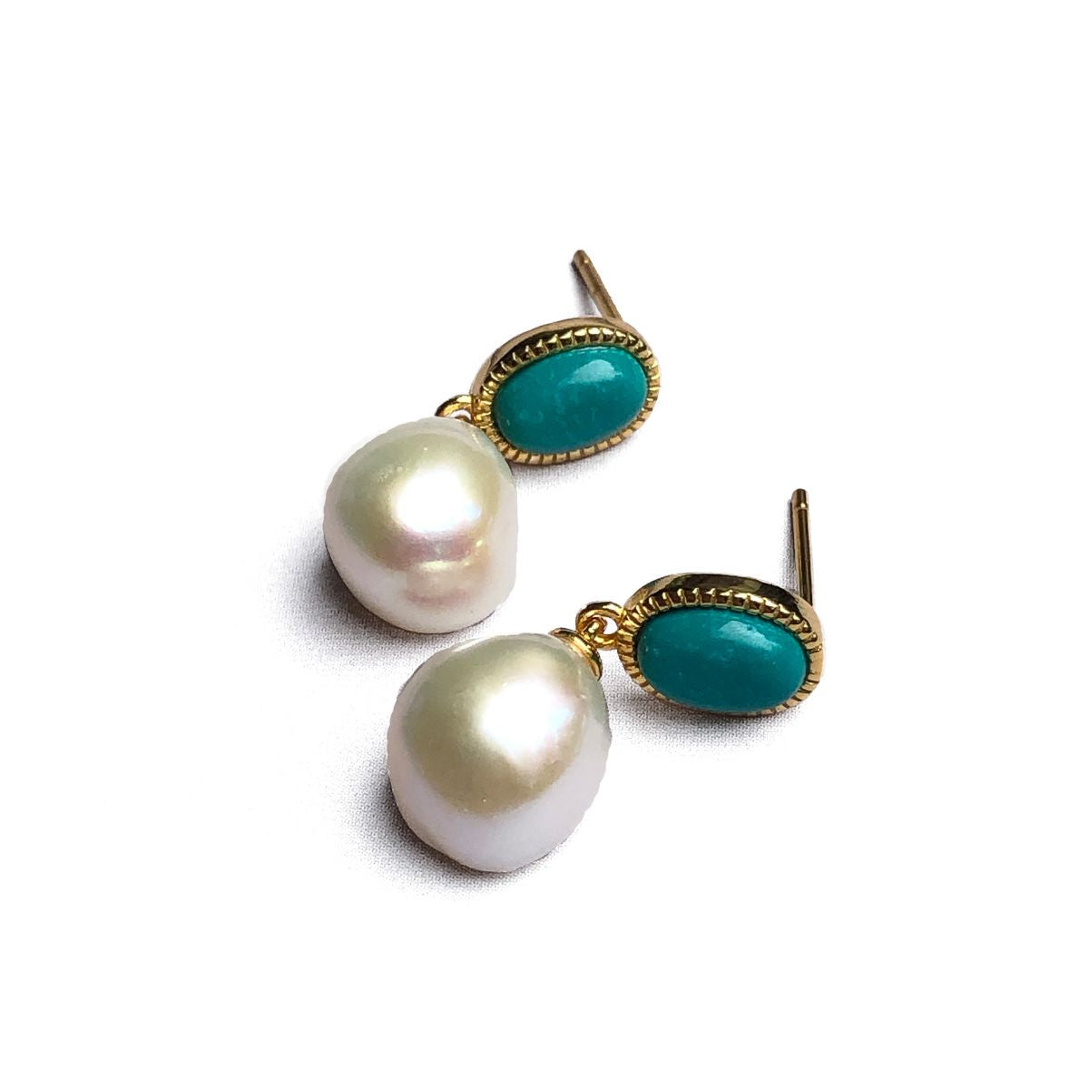 YiSu DESIGN Double Link Drop Earrings Earrings - Zabecca Living