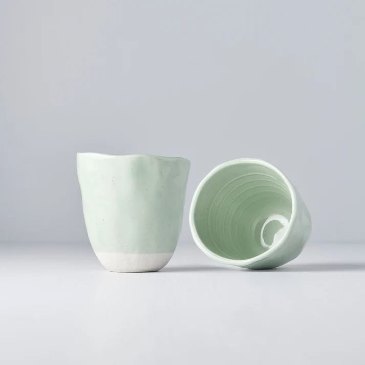 ZABECCA LIVING Lopsided Mug 275ml - Tomei Blue COFFEE, TEA &amp; DRINKS - Zabecca Living