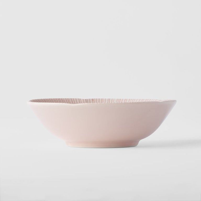 ZABECCA LIVING Tsubaki Ice Sakura Dessert Bowl - Pink bowl - Zabecca Living