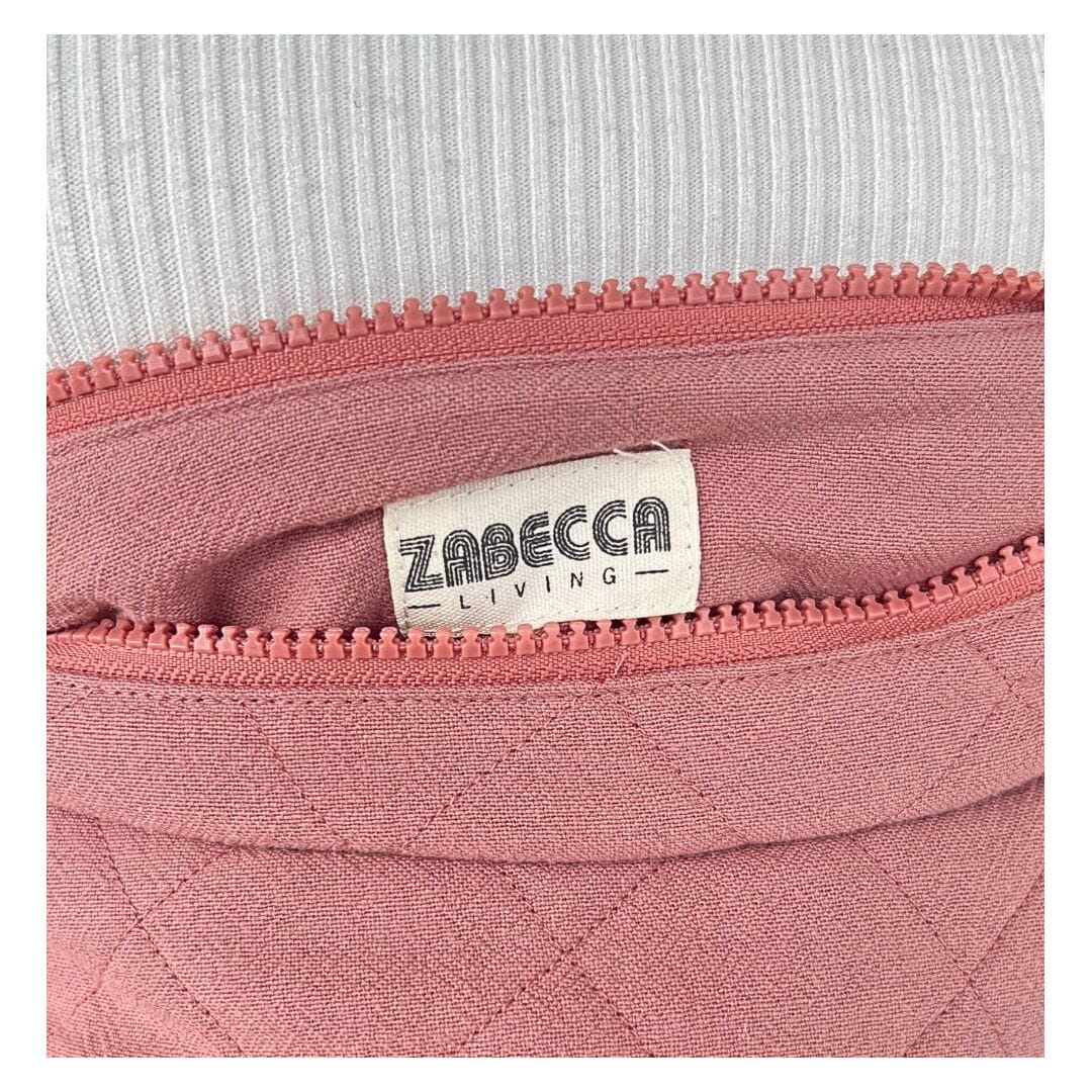 ZABECCA THE LABEL Banana Bag - Dark Blush HANDBAG - Zabecca Living