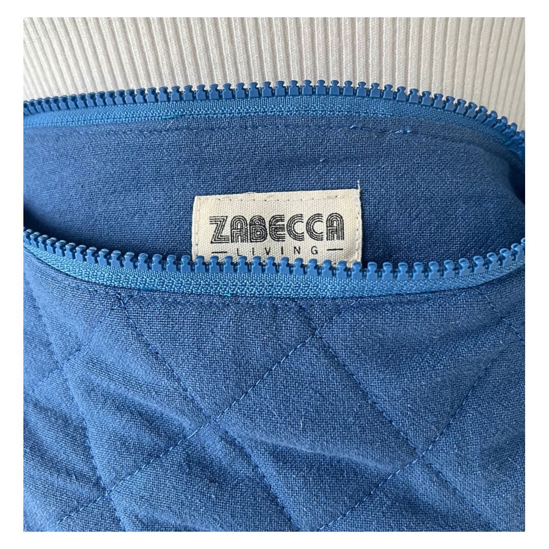 ZABECCA THE LABEL Banana Bag - Denim HANDBAG - Zabecca Living