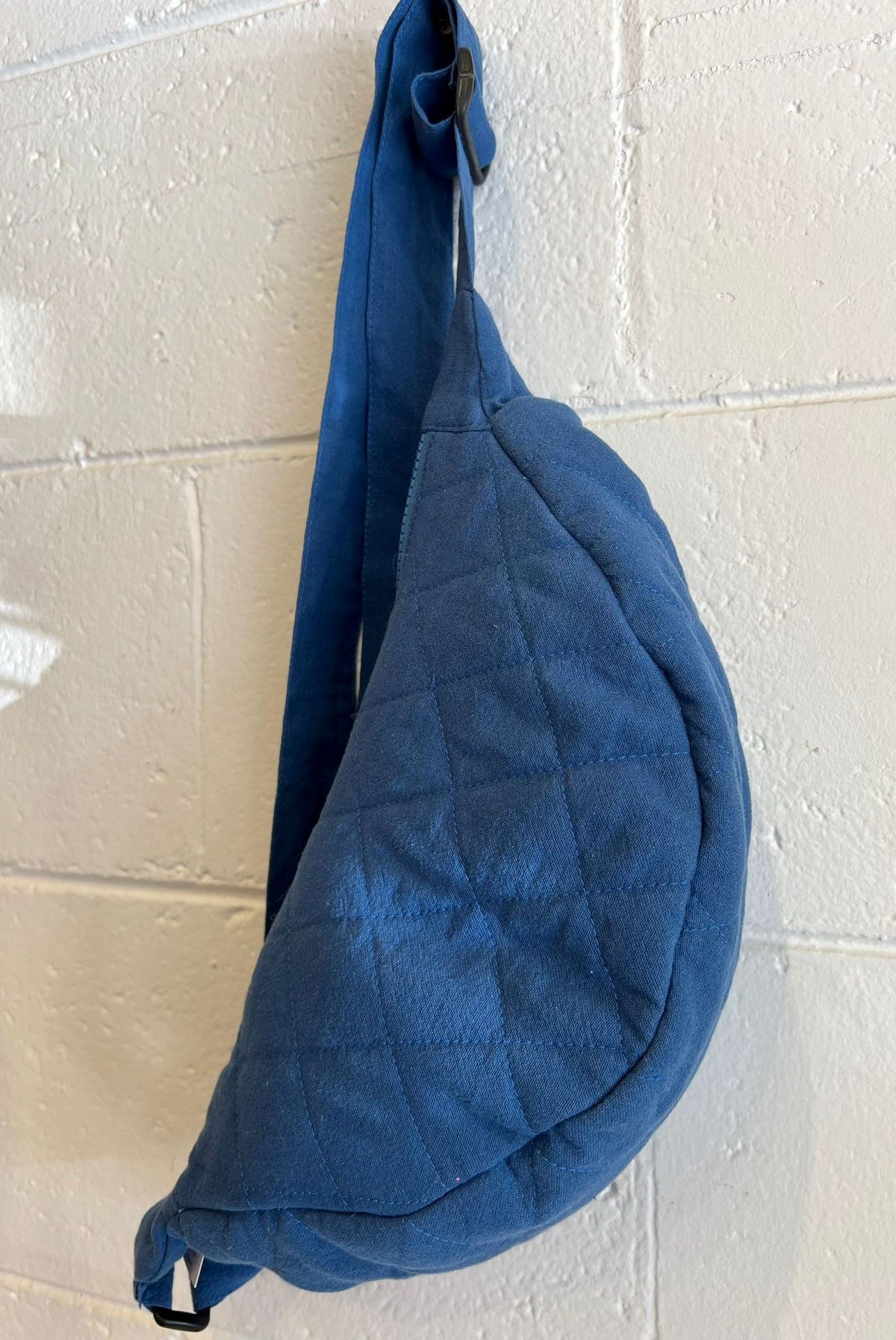 ZABECCA THE LABEL Banana Bag - Denim HANDBAG - Zabecca Living