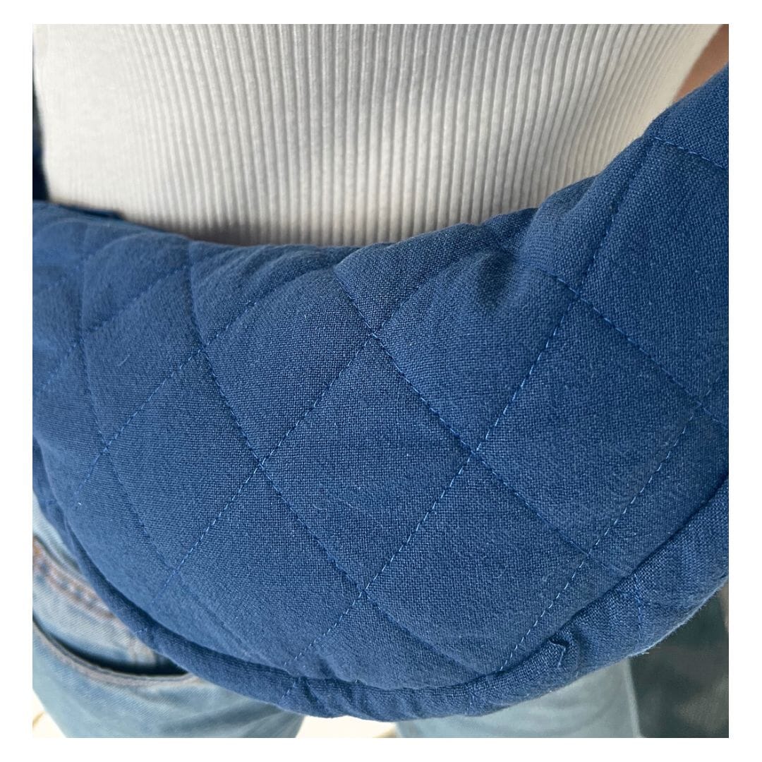 ZABECCA THE LABEL Banana Bag - Denim HANDBAG - Zabecca Living