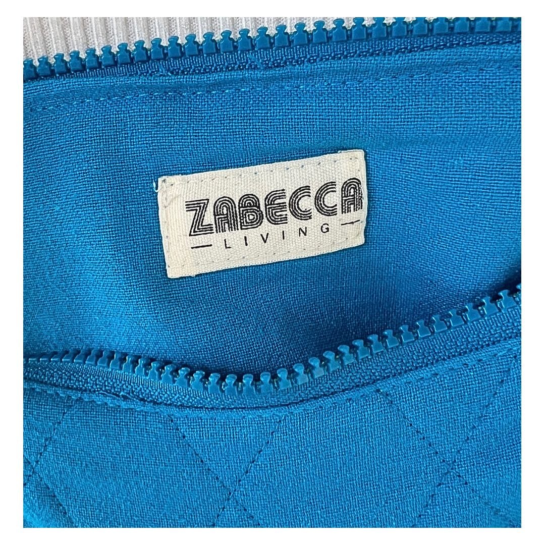 ZABECCA THE LABEL Banana Bag - Electric Blue HANDBAG - Zabecca Living