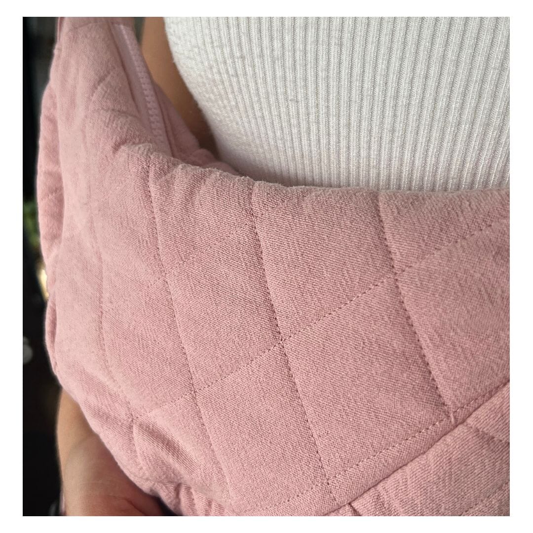 ZABECCA THE LABEL Banana Bag - Light Pink HANDBAG - Zabecca Living