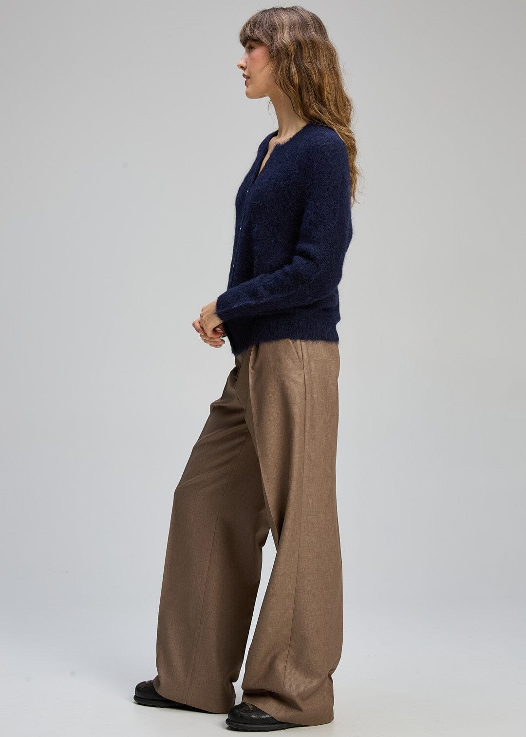 ZAKET &amp; PLOVER Alpaca Cardi - Midnight CARDIGAN - Zabecca Living