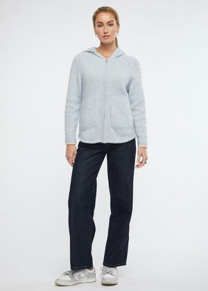 ZAKET & PLOVER Cosy Hoodie - Iceberg Jumpers + Knitwear - Zabecca Living