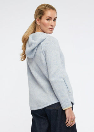 ZAKET & PLOVER Cosy Hoodie - Iceberg Jumpers + Knitwear - Zabecca Living