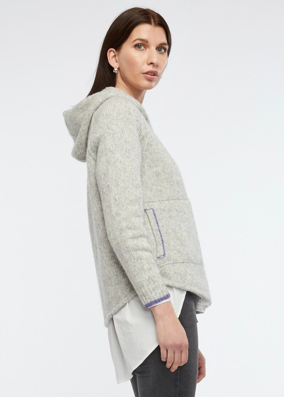 ZAKET & PLOVER Cosy Hoodie - Marle Jumpers + Knitwear - Zabecca Living
