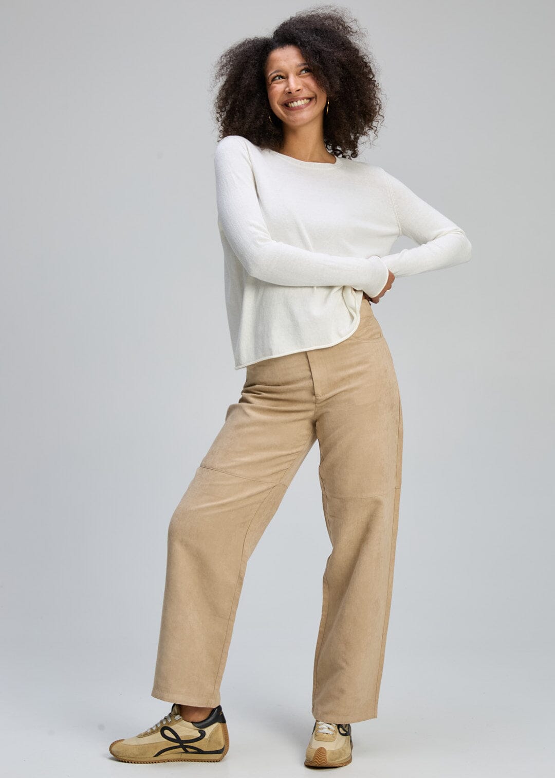 ZAKET &amp; PLOVER Crew Essential - Salt Jumpers + Knitwear - Zabecca Living