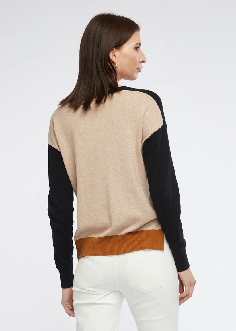 ZAKET & PLOVER Detail Trim Jumper - Black Jumpers + Knitwear - Zabecca Living