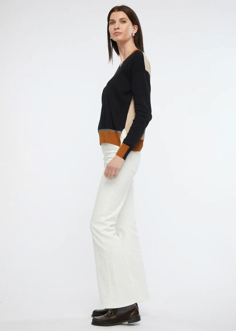 ZAKET & PLOVER Detail Trim Jumper - Black Jumpers + Knitwear - Zabecca Living
