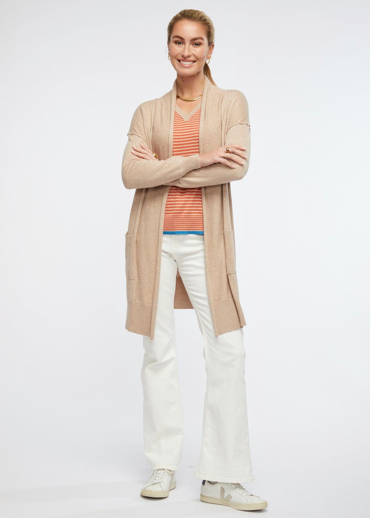 ZAKET &amp; PLOVER Essential Cardi - Oat CARDIGAN - Zabecca Living