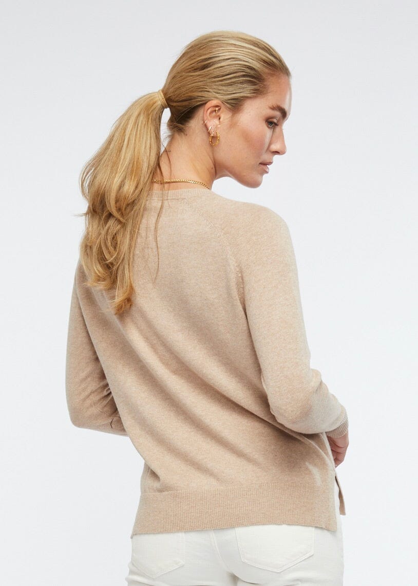 ZAKET & PLOVER Essential Crew - Oat Jumpers + Knitwear - Zabecca Living