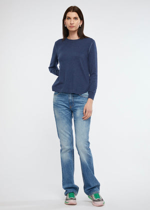 ZAKET & PLOVER Essential Shirt Bottom Knit - Denim Jumpers + Knitwear - Zabecca Living