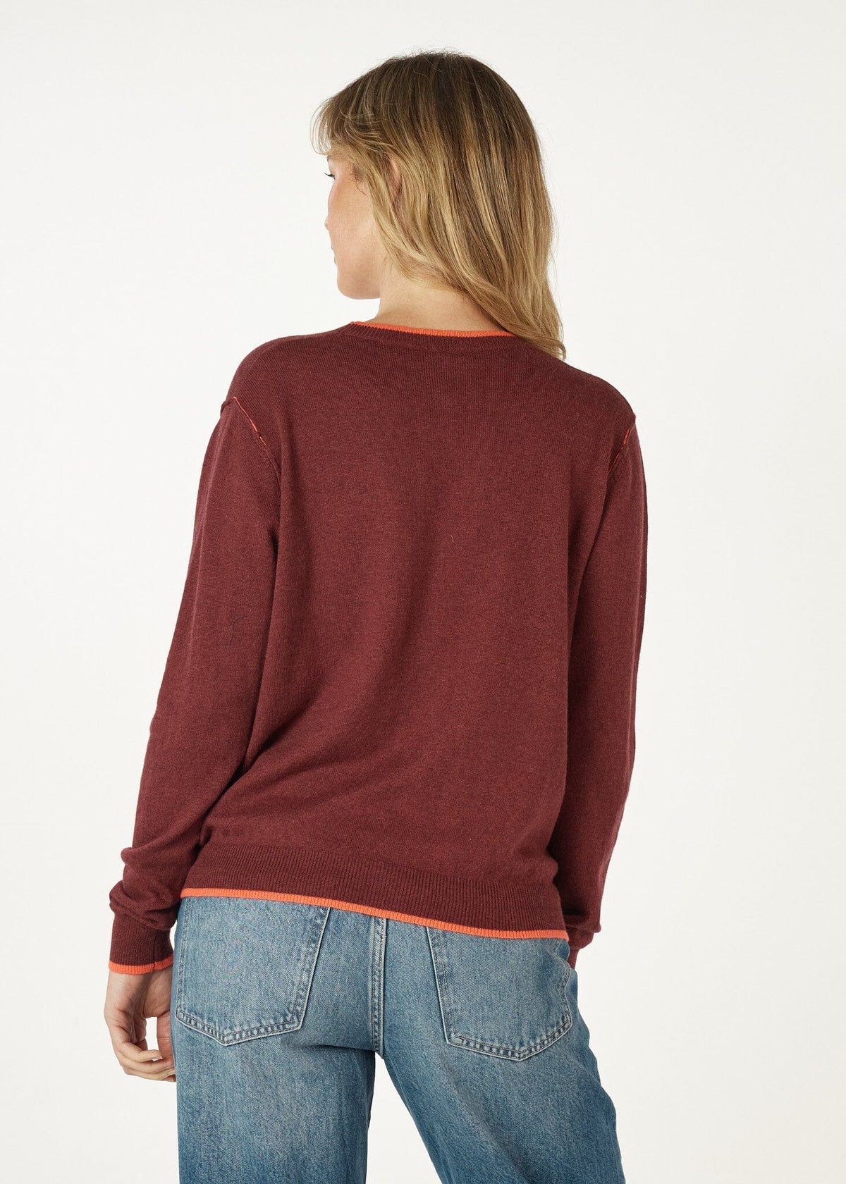 ZAKET & PLOVER Essential V Cardi - Shiraz CARDIGAN - Zabecca Living