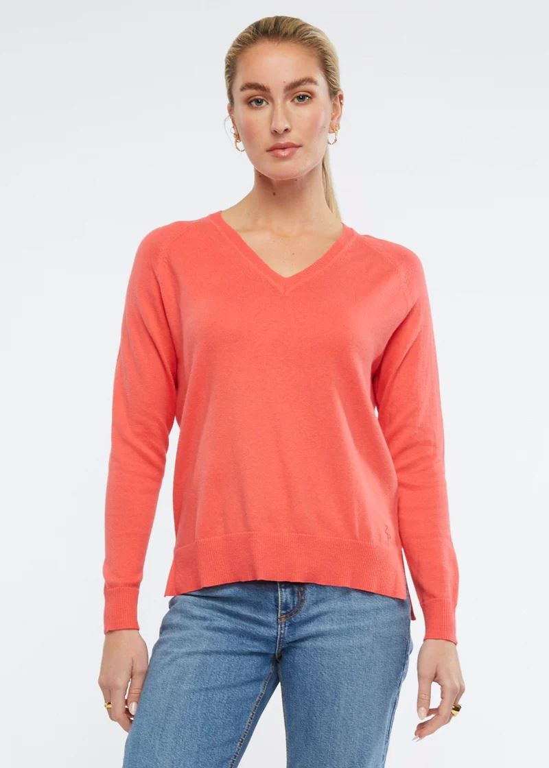 ZAKET & PLOVER Essential V - Dubarry Jumpers + Knitwear - Zabecca Living