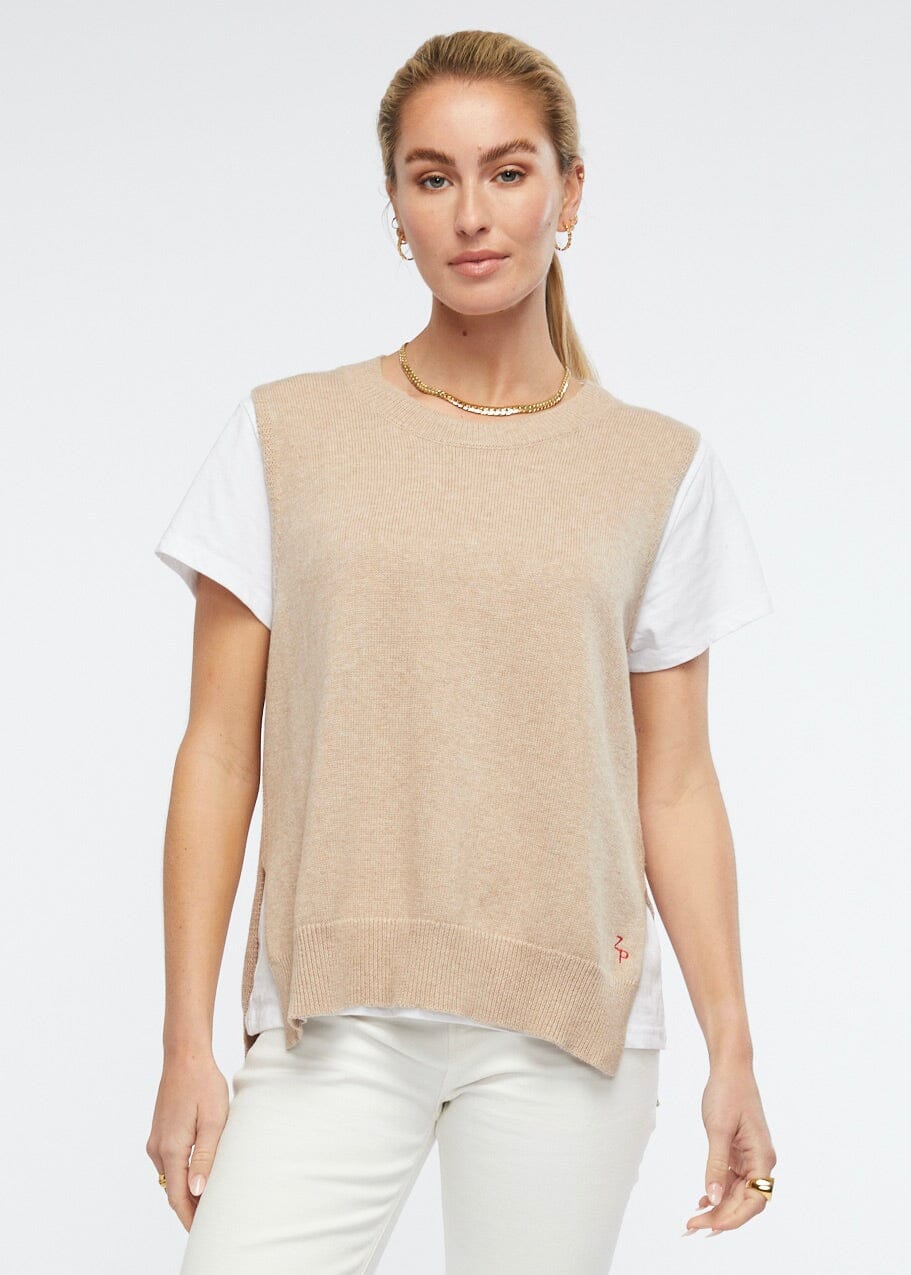ZAKET &amp; PLOVER Essential Vest - Oat vest - Zabecca Living