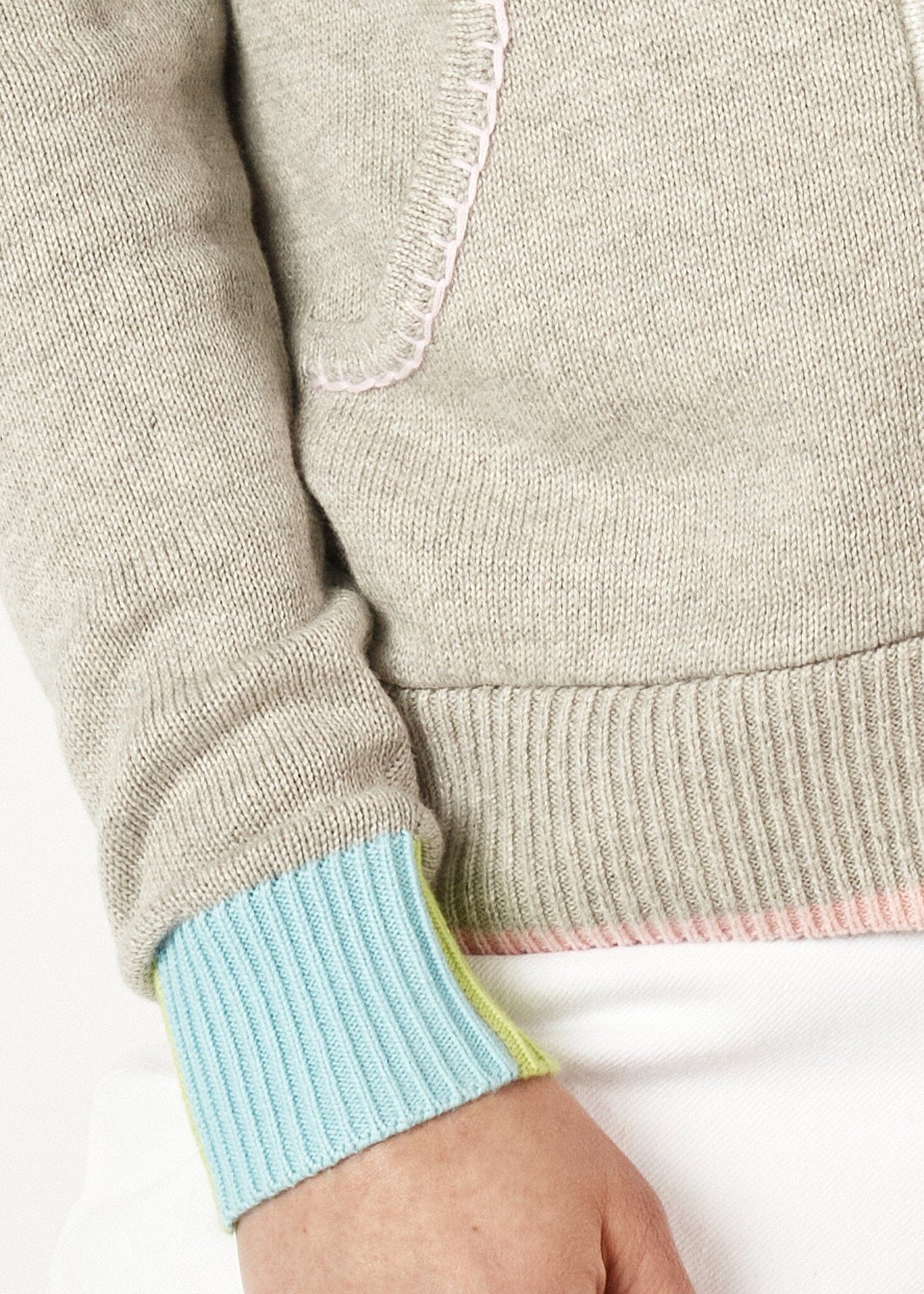 ZAKET &amp; PLOVER Handcraft Hoodie - Marl Jumpers + Knitwear - Zabecca Living