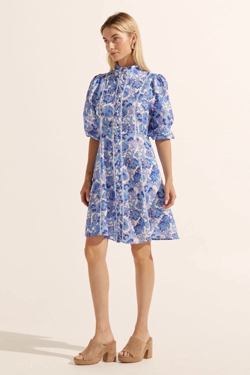 ZOE KRATZMANN Jargon Dress - Pacific Floral Dress - Zabecca Living