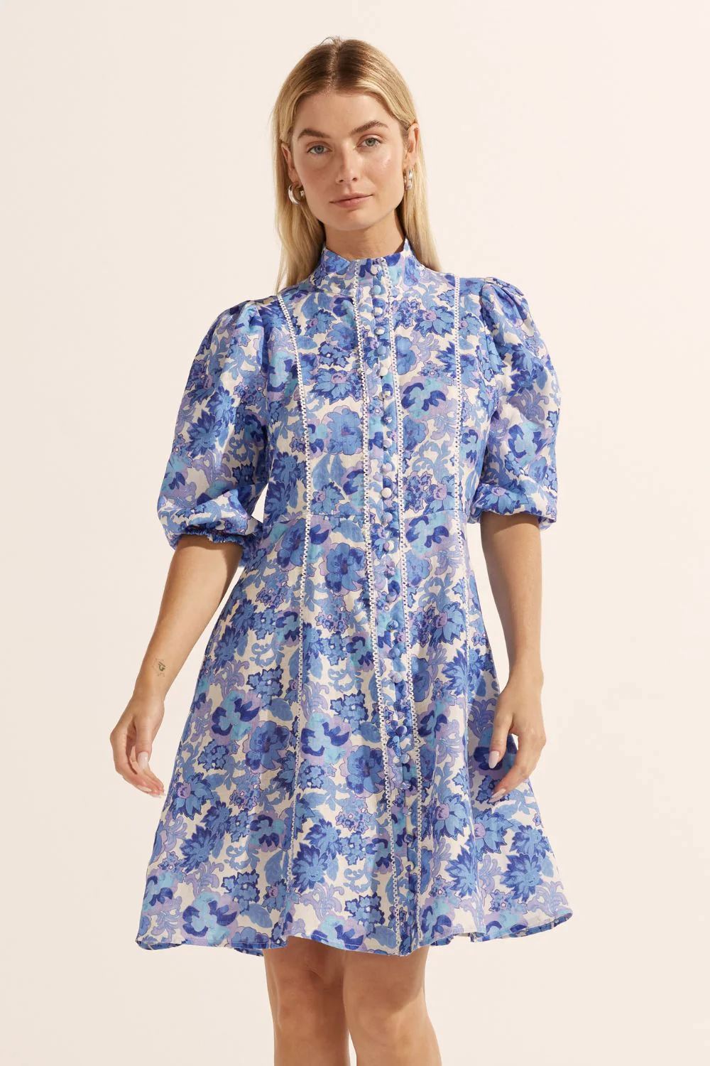 ZOE KRATZMANN Jargon Dress - Pacific Floral Dress - Zabecca Living