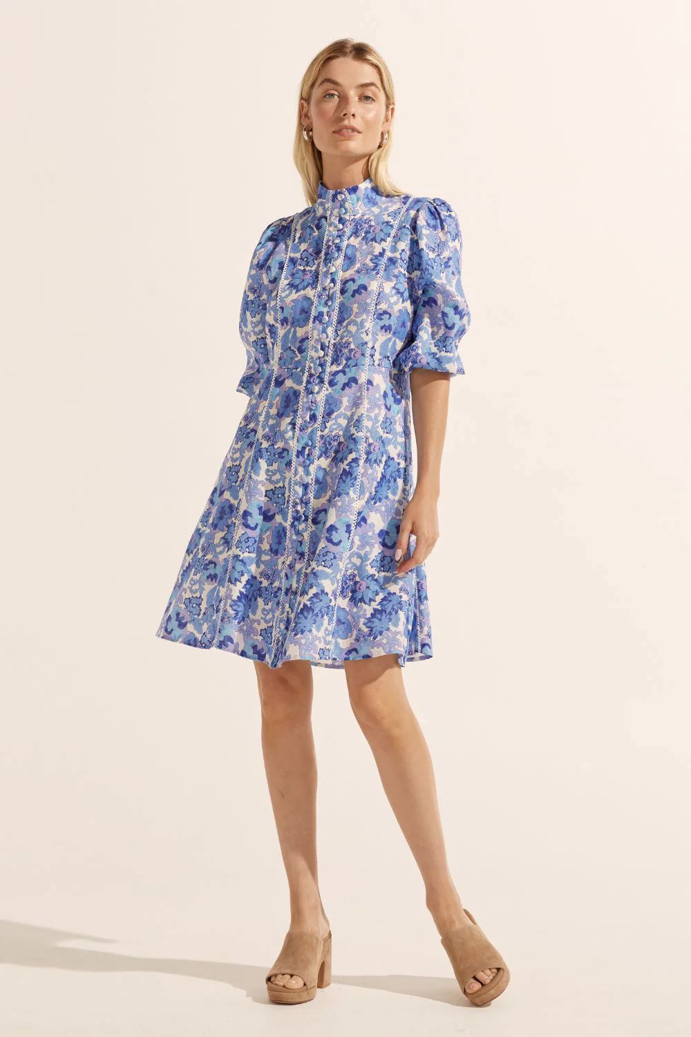 ZOE KRATZMANN Jargon Dress - Pacific Floral Dress - Zabecca Living