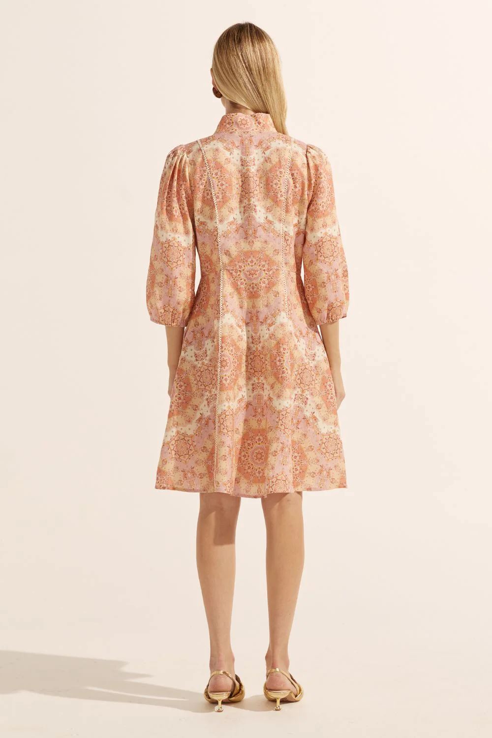 Jargon Dress in Sunset Mosaic Jargon Dress in Sunset Mosaic