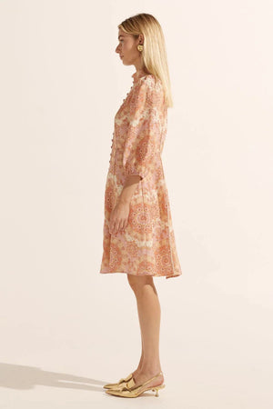 ZOE KRATZMANN Jargon Dress - Sunset Mosaic Dress - Zabecca Living