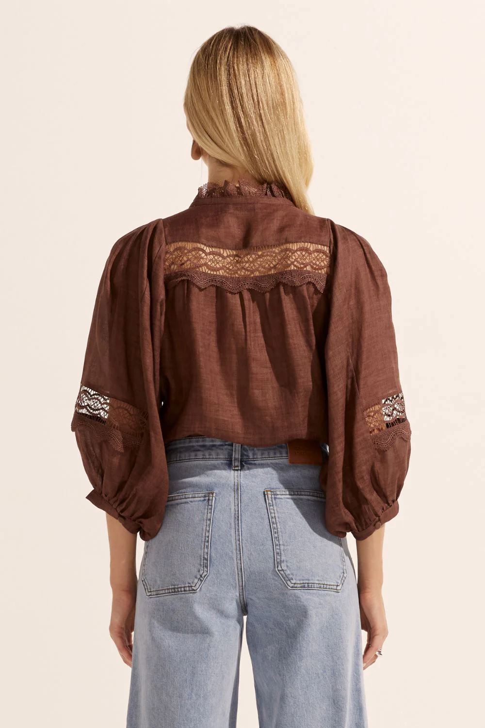 ZOE KRATZMANN Quell Top - Cacao Shirts &amp; Blouses - Zabecca Living