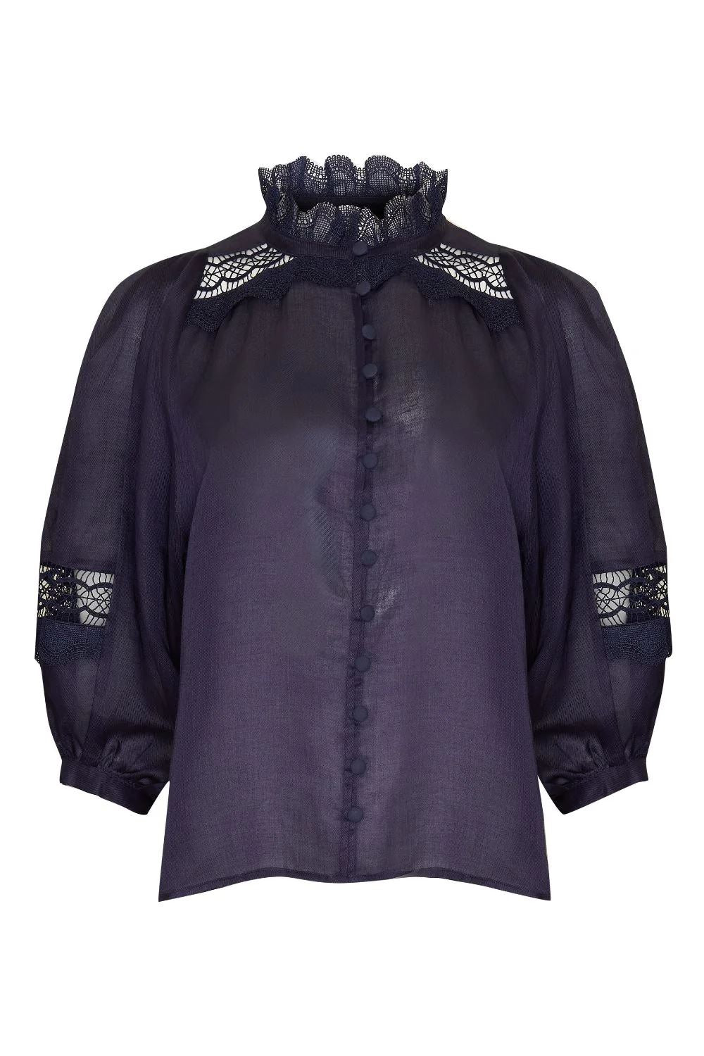 ZOE KRATZMANN Quell Top - Indigo Shirts &amp; Blouses - Zabecca Living