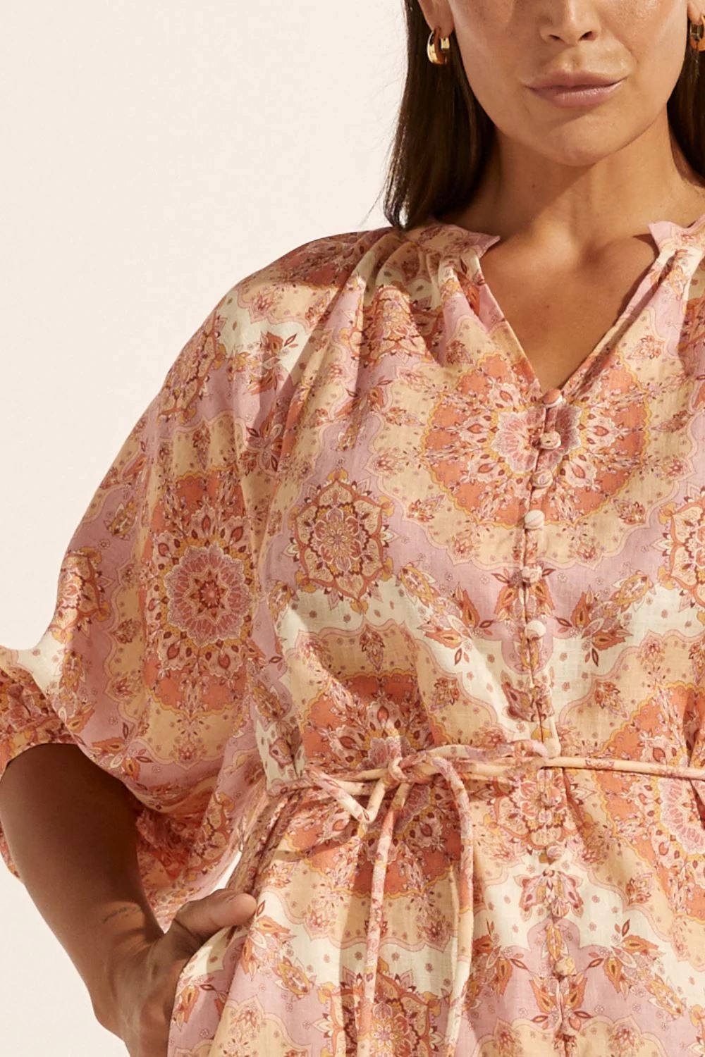 ZOE KRATZMANN Sojourn Dress - Sunset Mosaic Dress - Zabecca Living