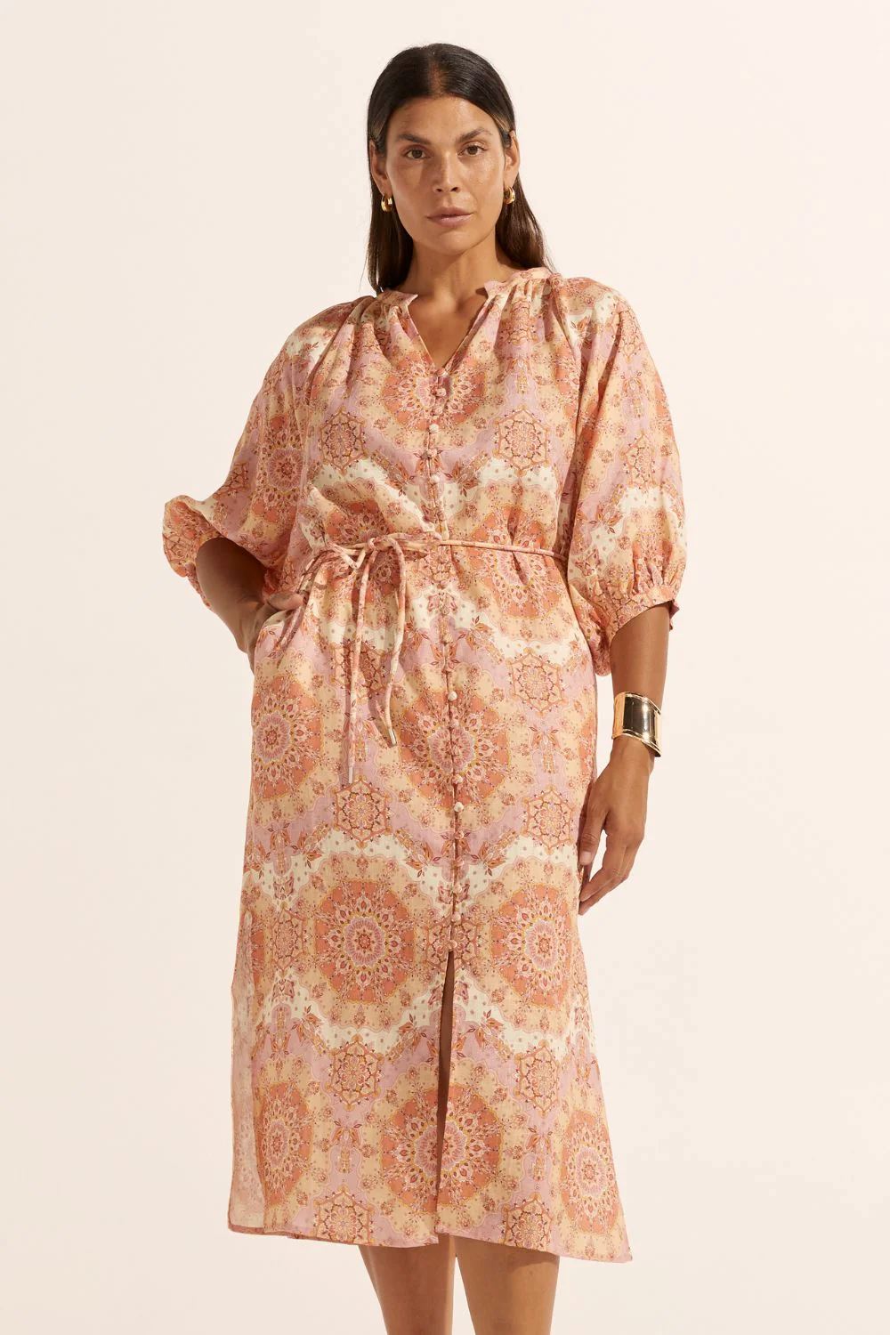ZOE KRATZMANN Sojourn Dress - Sunset Mosaic Dress - Zabecca Living